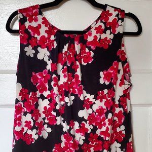 Calvin Klein Pink Floral Shell Size XL